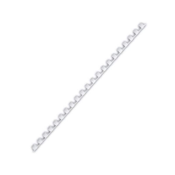 Paquet de 100 reliures spirale en plastique N°8