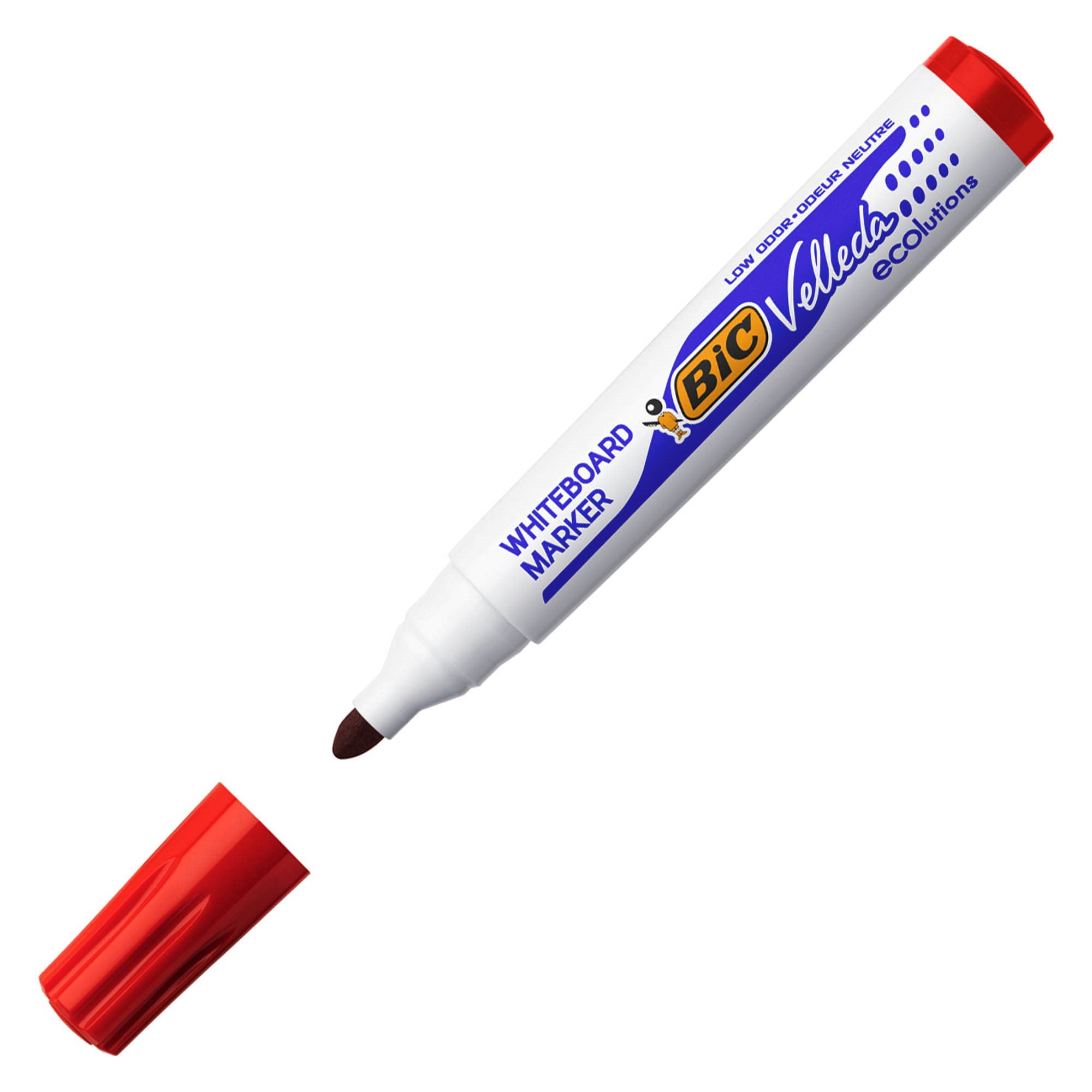 Marqueur pour tableau blanc effaçable à sec - rouge