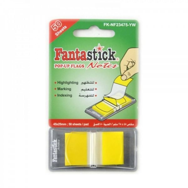 Fantastick POP-UP DRAPEAUX NOTES JAUNE 50