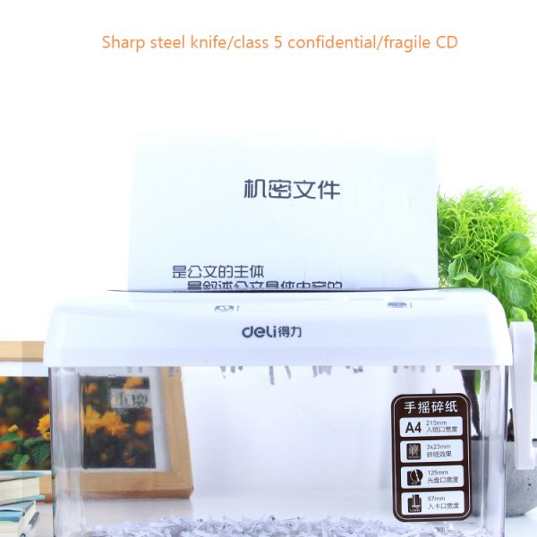 MINI Destructeur papier DELI Réf : 9935