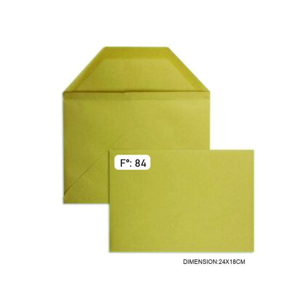 Enveloppe (100pcs) 24x18cm Réf : F.84